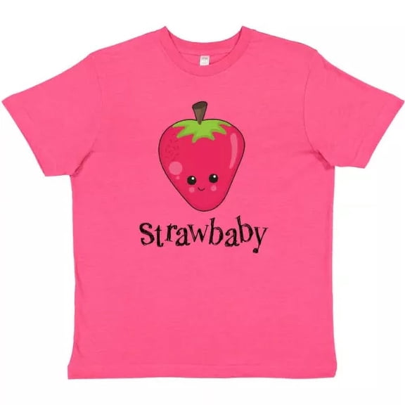 Bella Canvas Cute Strawberry Strawbaby Food Humor Fruit Strawberries Toddler Shirt