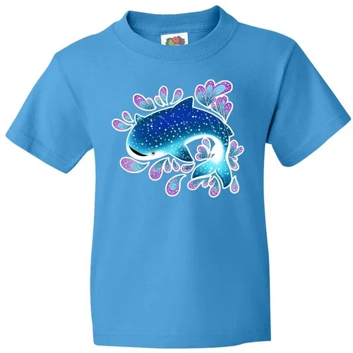Bella Canvas Cute Whale Shark Pop Culture Sharks Abstract Kids Toddler Shirt