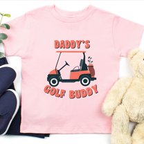 Bella Canvas Dadâ€™s Little Golf Player Shirt, Daddy's Golf Buddy Shirt, Toddler Shirt, Father Son Golfing Kids Shirt, Boho Natural Kids & Youth Shirts