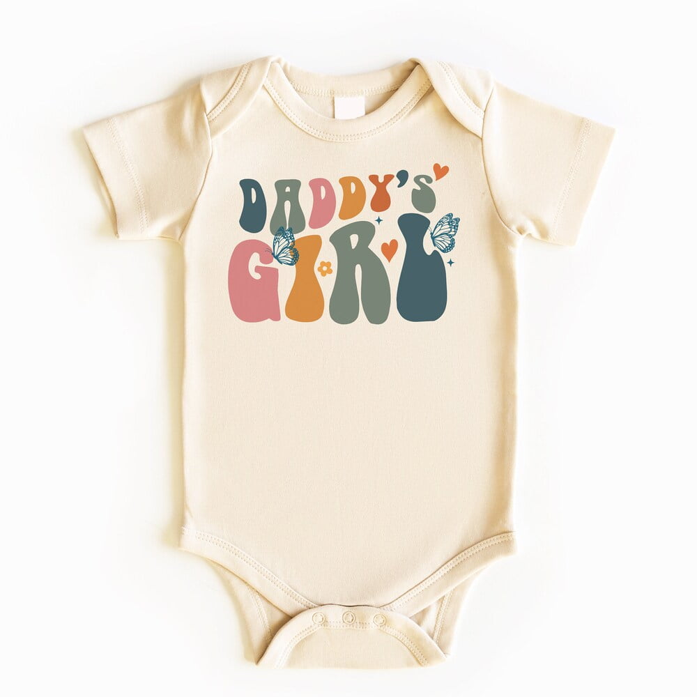 Bella Canvas with Daddy'S Girl,, Baby Girl Outfit, Baby Girl Clothes ...