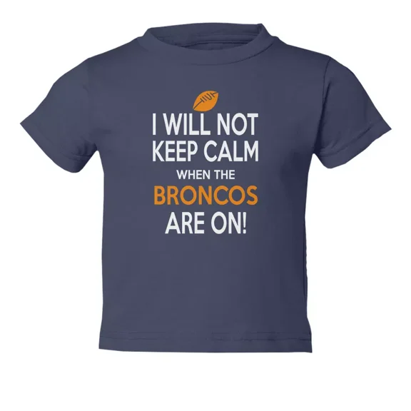 Bella Canvas Denver Keep Calm Kids Toddler Boys & Girls Shirt, Gift for Baby or Kids