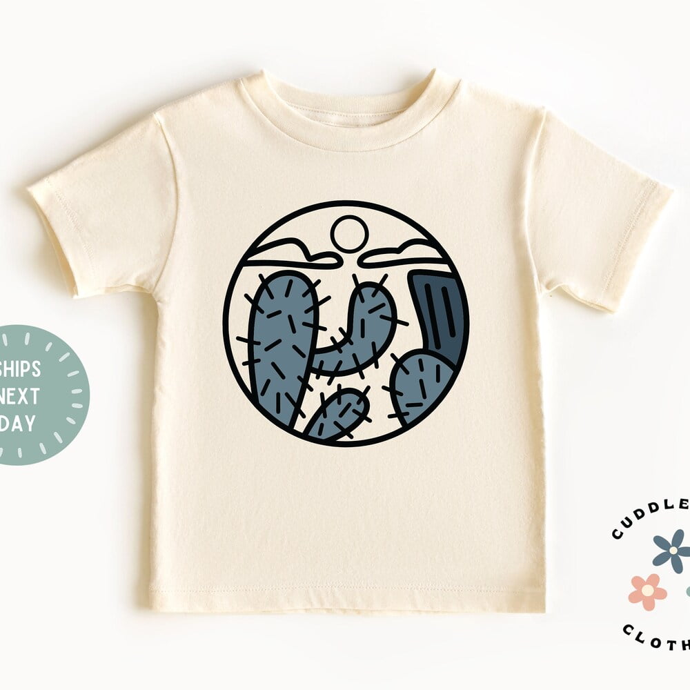 Bella Canvas Desert Cact Kids Shirt, Cute Cact Kids Tee, Adventure ...
