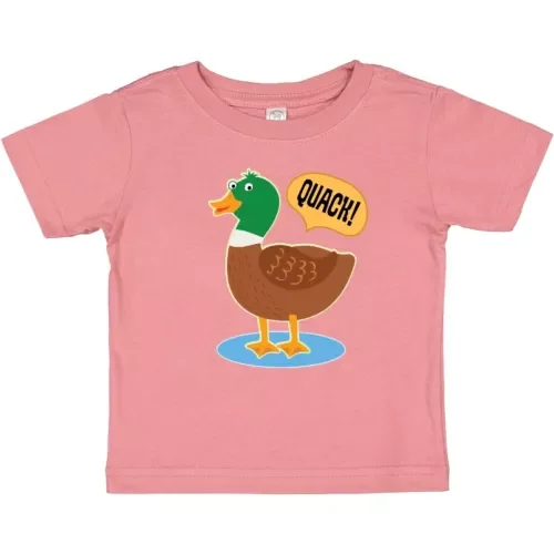 Bella Canvas Duck Farm Animal Quack Baby Toddler Shirt Bird Farming Childs Infant