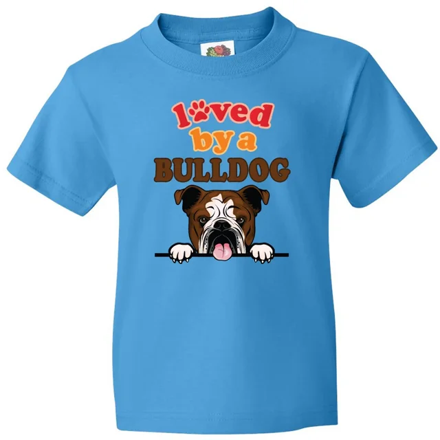 Bella Canvas English Bulldog Dog Dogs Pets Mom Apparel Clothing Toddler ...