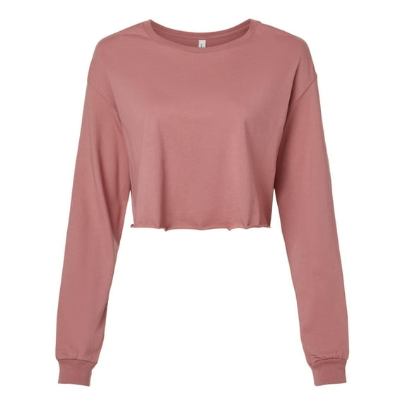 BELLA + CANVAS FWD Fashion Women�'s Crop Long Sleeve Tee