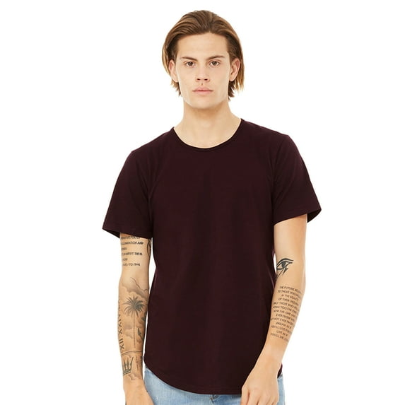 Bella + Canvas Fast Fashion Men's Curved Hem Short Sleeve T-Shirt