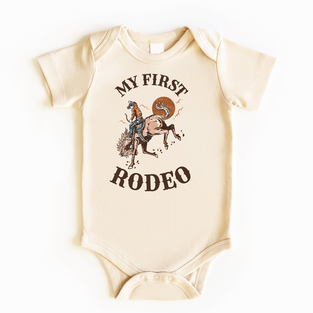 Bella Canvas with My First Rodeo, Rodeo Birthday,, First Birthday ...