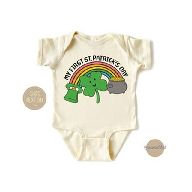 walmart st pattys day onesie