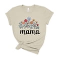 thumbnail image 1 of Bella Canvas Floral Patterned Cotton T-Shirt Mother's Day Birthday Gift, 1 of 5