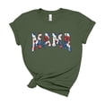 thumbnail image 1 of Bella Canvas Floral Print T-Shirt Moms Mothers Birthday Gift Casual Tee, 1 of 5