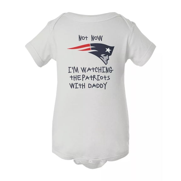 Bella Canvas Football Time With Daddy – Baby Short Sleeve Bodysuit For Game Day Fun