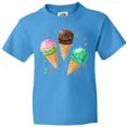 thumbnail image 1 of Bella Canvas Fun Ice Cream Flavors For Summer Toddler T-Shirt Beach Time Sprinkles, 1 of 3