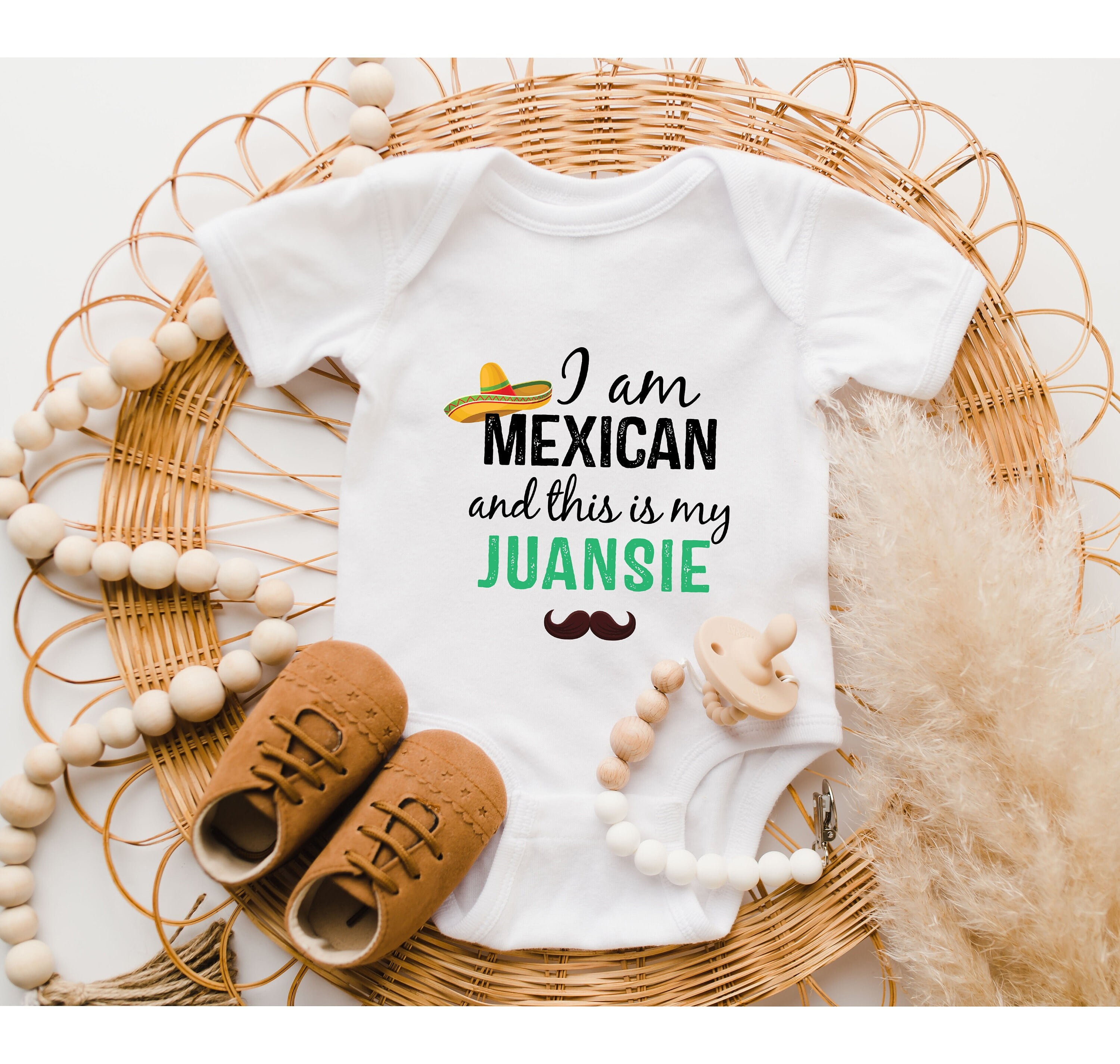 Bella Canvas with Funny, I Am Mexican And This Is My Juansie,, Spanish ...