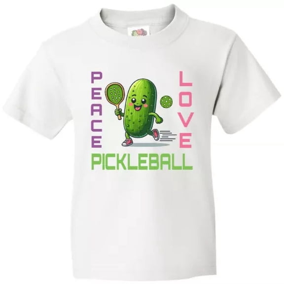 Bella Canvas Funny Peace Love Pickleball Team Partner Future Player Toddler Shirt