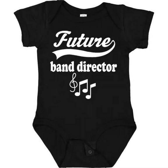 Bella Canvas Future Band Director Shirt Childs Music Baby Bodysuit Marching Musical Bodysuit