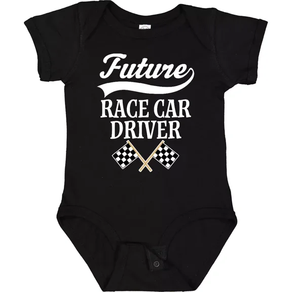 Bella Canvas Future Race Car Driver Racing Baby Bodysuit Racer Cute Childs Infant