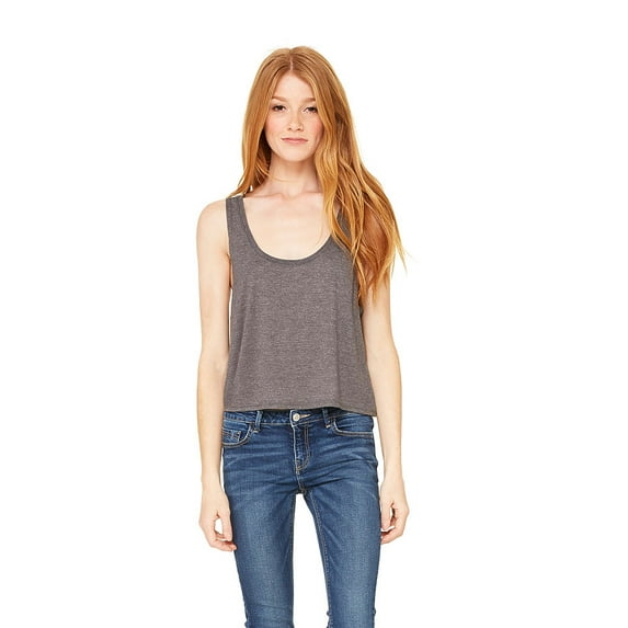 Bella & Canvas Girl's Flowy Boxy Tank