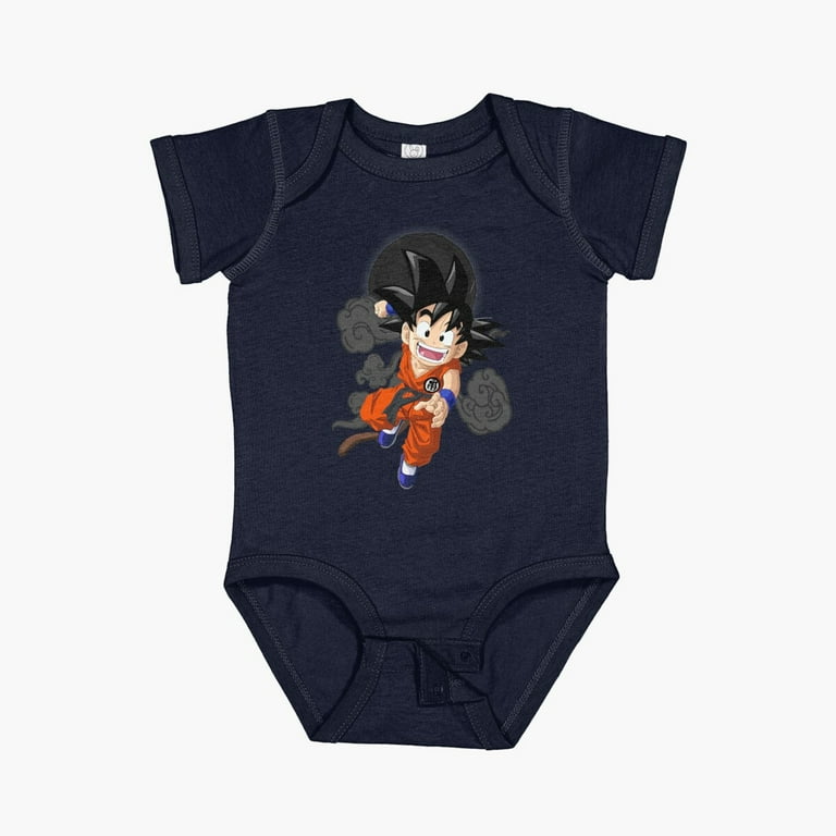 Bella Canvas Goku Kid Dragon Ball Short Sleeve Baby One-Piece