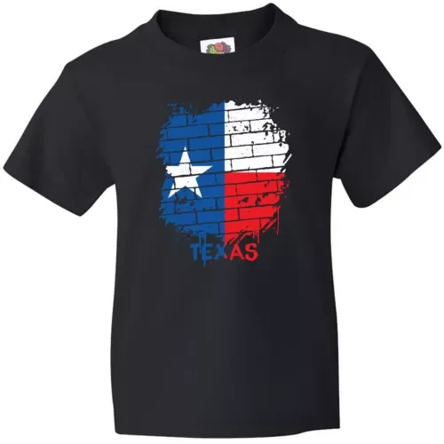 Bella Canvas Graffiti Texas State Flag Pinkinkartkids Tx Kids Toddler Shirt