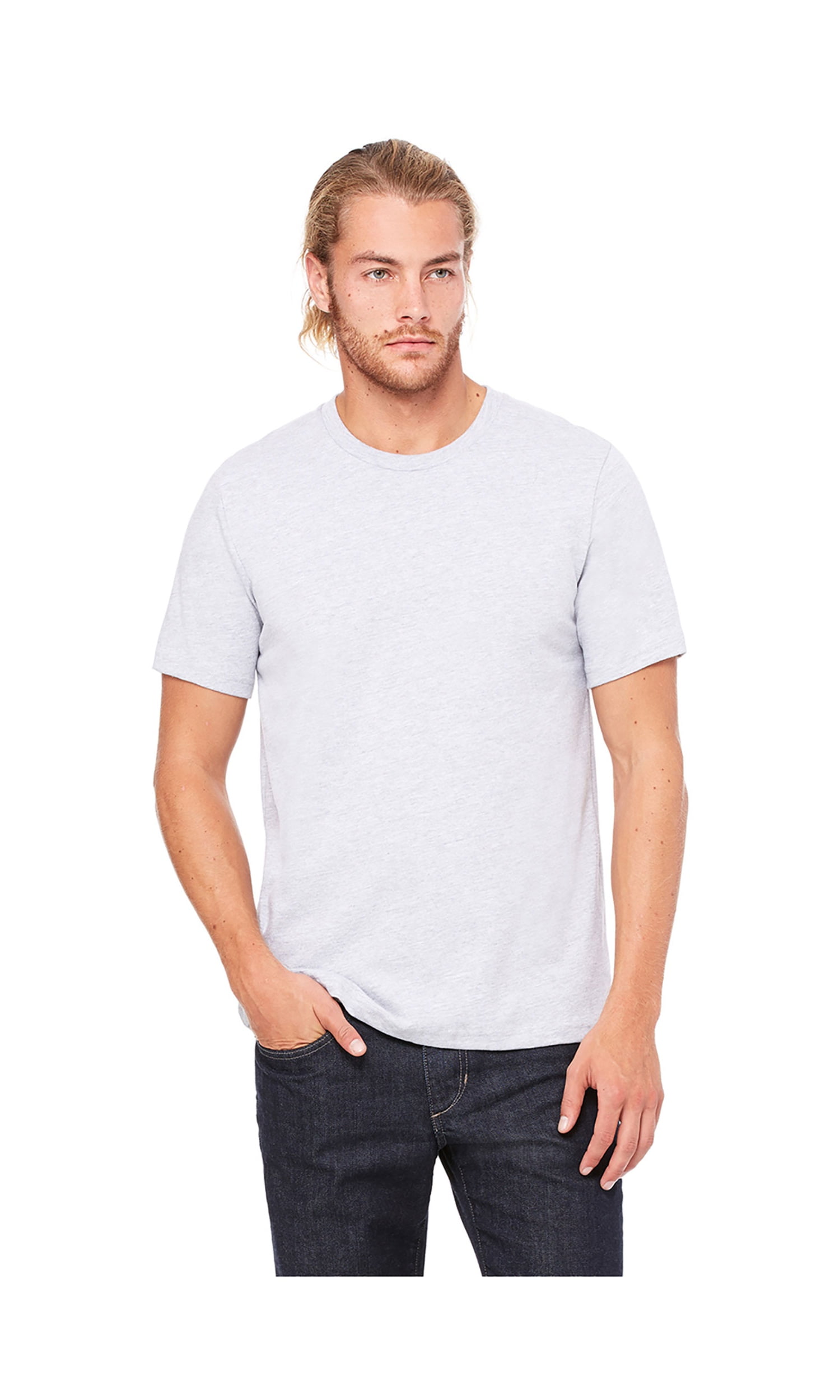 Bella Canvas Heavyweight 5.5 Oz. Crew T-Shirt (3091) - Walmart.com