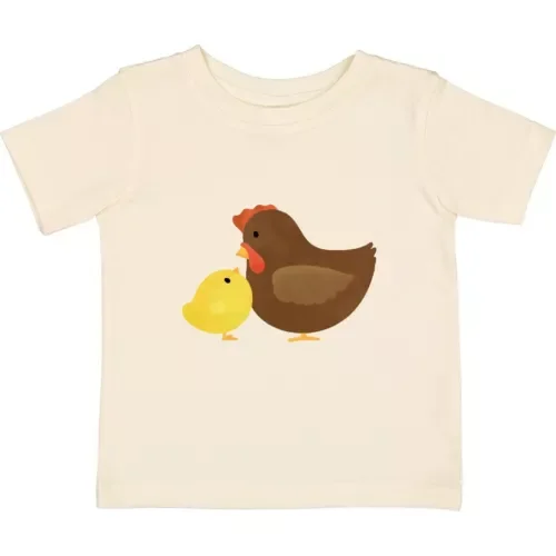 Bella Canvas Hen And Chick Farm Animals Baby Toddler Shirt Chicken Mother New Mom Grandma