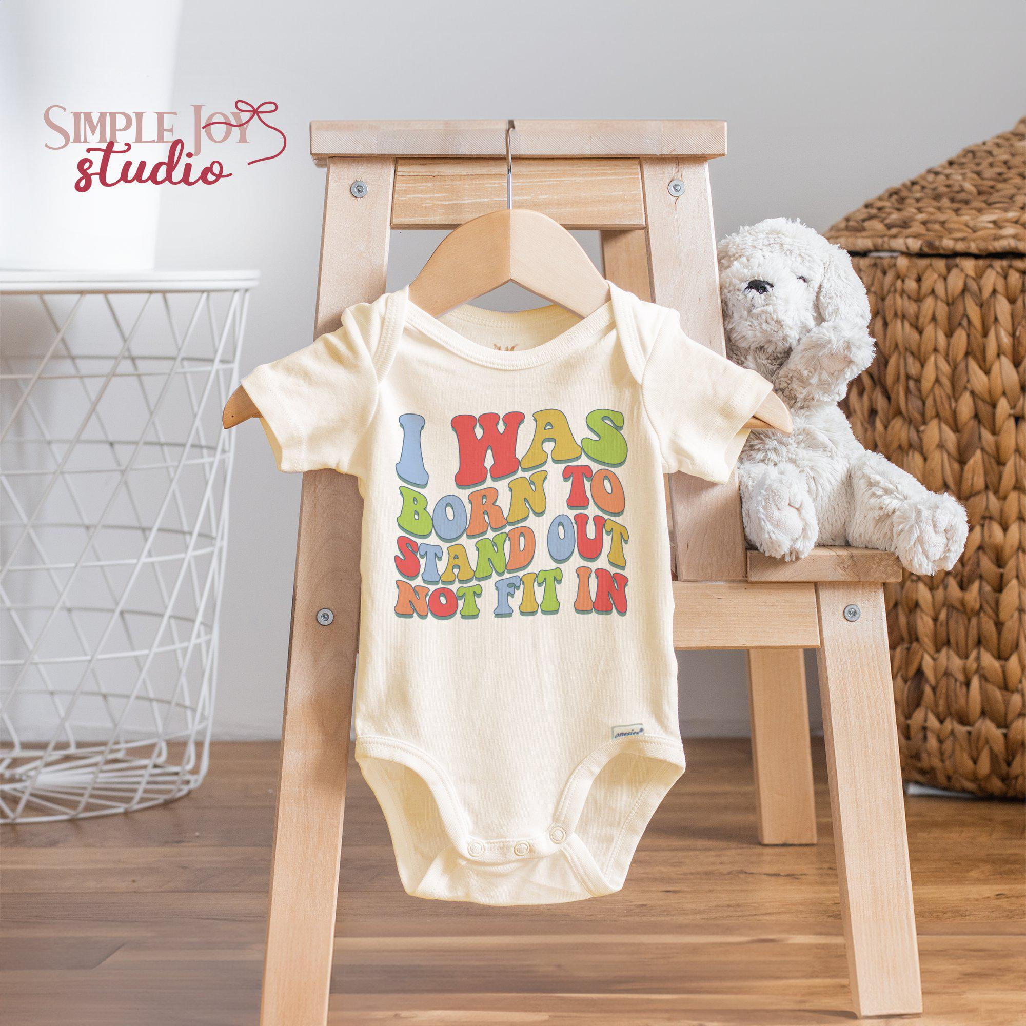 Not Fit In Bella Canvas with I Was Born To Stand Out Not Fit In, Autism Awareness ...