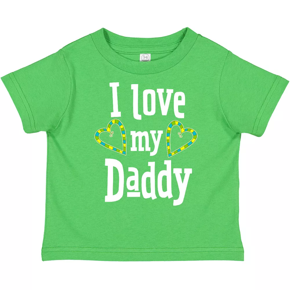 I Love PaPa 6 Month To 6 Year Kids High Quality T-shirt Set