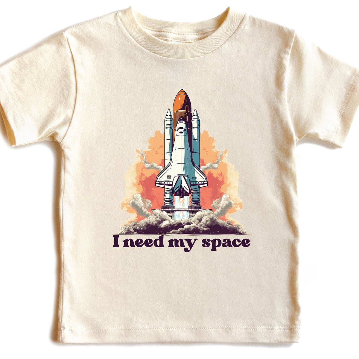 Space Friendship – Rocket Ride Kids T-Shirt for Future Explorers