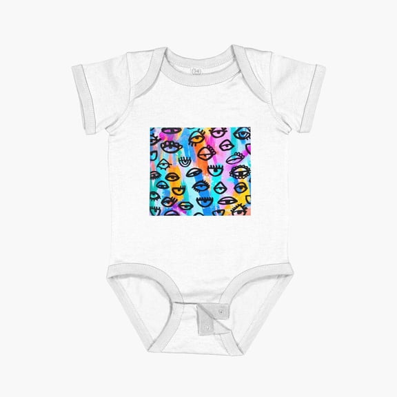 Bella Canvas I See You! Short Sleeve Baby One-Piece Newborn Gender Neutral Outfit, Baby Boy Or Girl Bodysuit, Birrthday Gifts