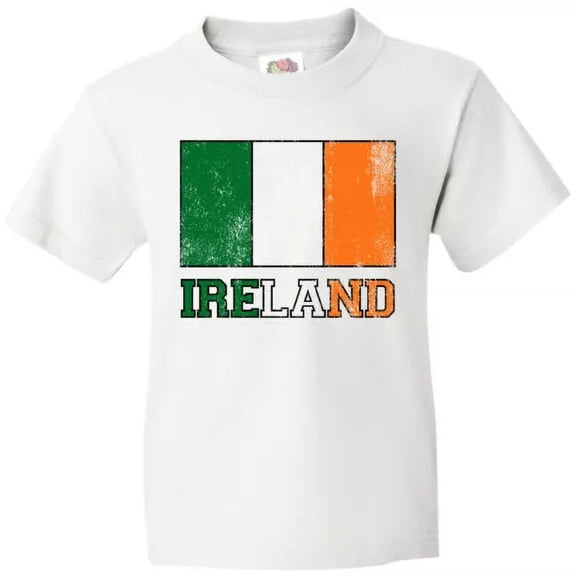 Bella Canvas Ireland Flag Toddler T-Shirt Patricks Paddys Pattys Gifts Pinkinkartkids