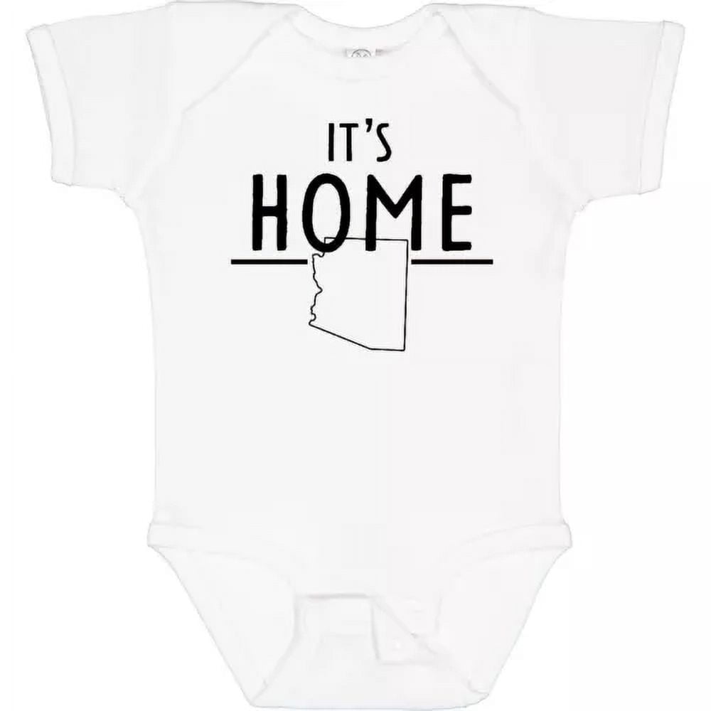 Bella Canvas It's Home- State Of Arizona Outline Baby Phoenix Born From ...