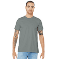 thumbnail image 1 of Bella + Canvas Jersey Cotton T-Shirt, Men’s Short Sleeve Shirt for Arts & Crafts, Solid Tee, Blue Storm, Size S, 1 of 5
