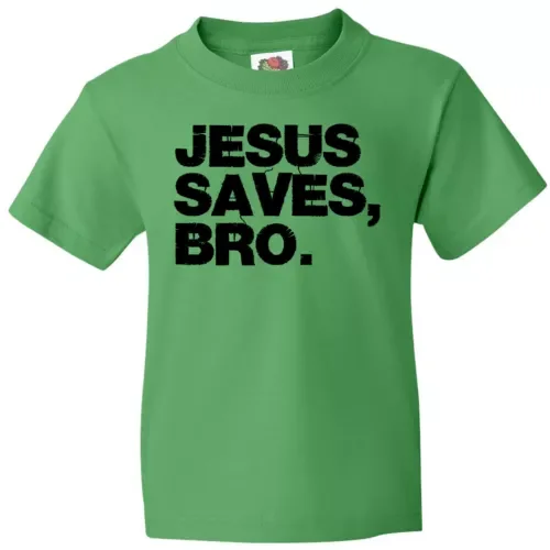 Bella Canvas Jesus Saves, Bro. Love Teen Christian Bold Unisex Toddler Shirt
