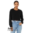 thumbnail image 1 of BELLA + CANVAS FWD Fashion Women�'s Crop Long Sleeve Tee, 1 of 2