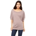 thumbnail image 1 of Bella + Canvas Ladies' Flowy Draped Sleeve Dolman T-Shirt - 8821, 1 of 4