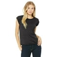 thumbnail image 1 of Bella + Canvas Ladies' Flowy Muscle T-Shirt With Rolled Cuff, 1 of 1