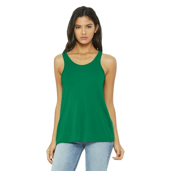 BELLA+CANVAS Women's Flowy Racerback Tank. BC8800
