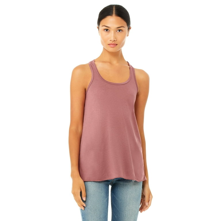 Bella canvas flowy racerback hot sale