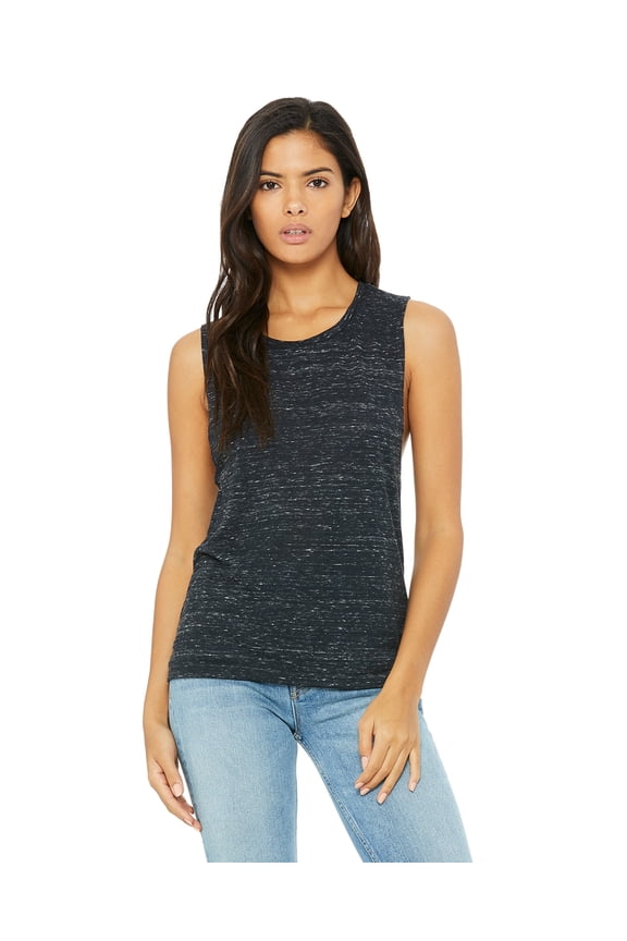 Bella + Canvas Ladies' Flowy Scoop Muscle Tank - B8803