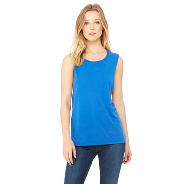 Bella + Canvas Ladies' Flowy Scoop Muscle Tank - B8803