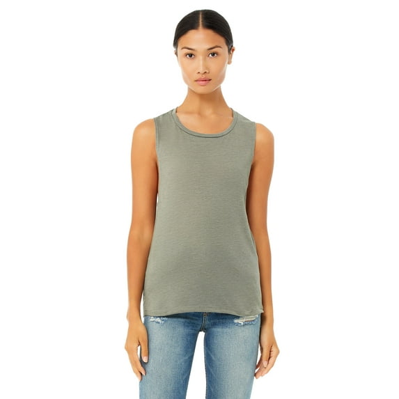 Bella + Canvas Ladies' Flowy Scoop Muscle Tank - B8803