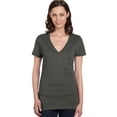 thumbnail image 1 of Bella +Canvas Ladies' Jersey Deep V-Neck Tee, 1 of 1