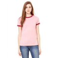 thumbnail image 1 of Bella Canvas Ladies' Jersey Short-Sleeve Ringer T-Shirt, 1 of 5