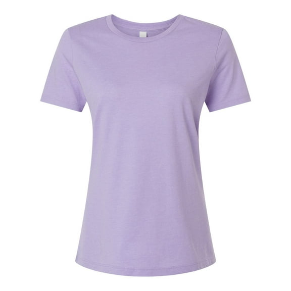 Bella + Canvas - Ladies' Relaxed Heather CVC Short-Sleeve T-Shirt - 6400CVC - HTHR DRK LAVENDR - XL