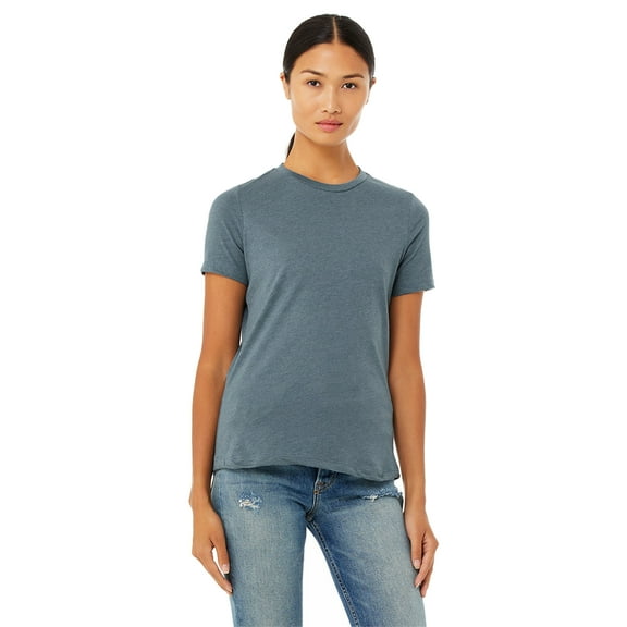 Bella   Canvas Ladies' Relaxed Heather Cvc Short-Sleeve T-Shirt