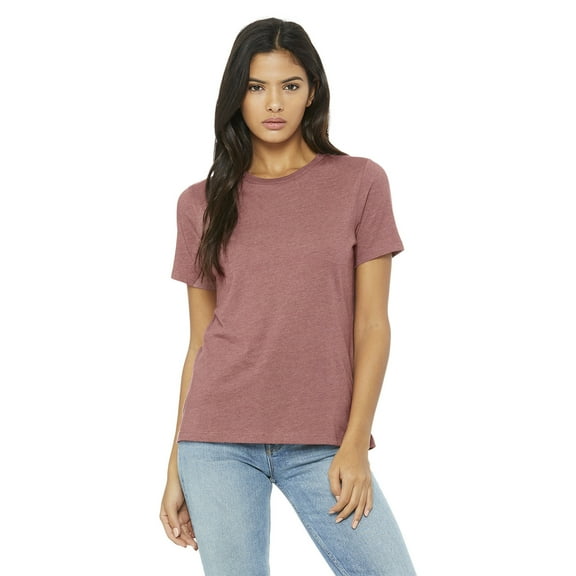 Bella Canvas Ladies' Relaxed Heather Cvc Short-Sleeve T-Shirt