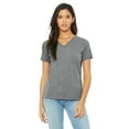 thumbnail image 1 of Bella + Canvas Ladies' Relaxed Jersey Short-Sleeve V-Neck T-Shirt - 6405, 1 of 4