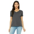 thumbnail image 1 of Bella + Canvas Ladies' Relaxed Jersey Short-Sleeve V-Neck T-Shirt - 6405, 1 of 4