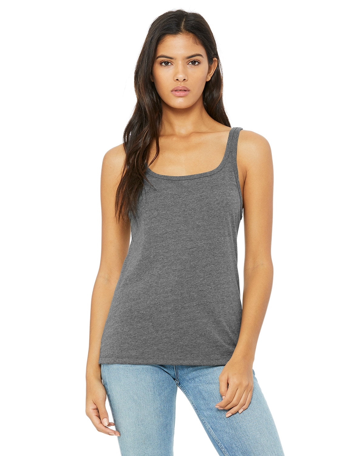 bella canvas ladies relaxed jersey tank