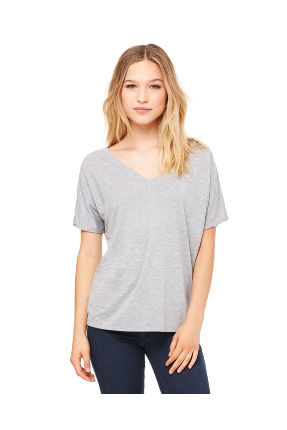 Bella + Canvas Ladies' Slouchy V-Neck T-Shirt - 8815